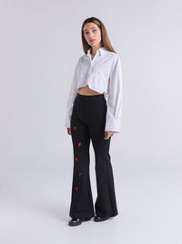 Pants Flare básico - Black