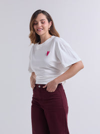 T-shirt Con todo el amor - Ivory