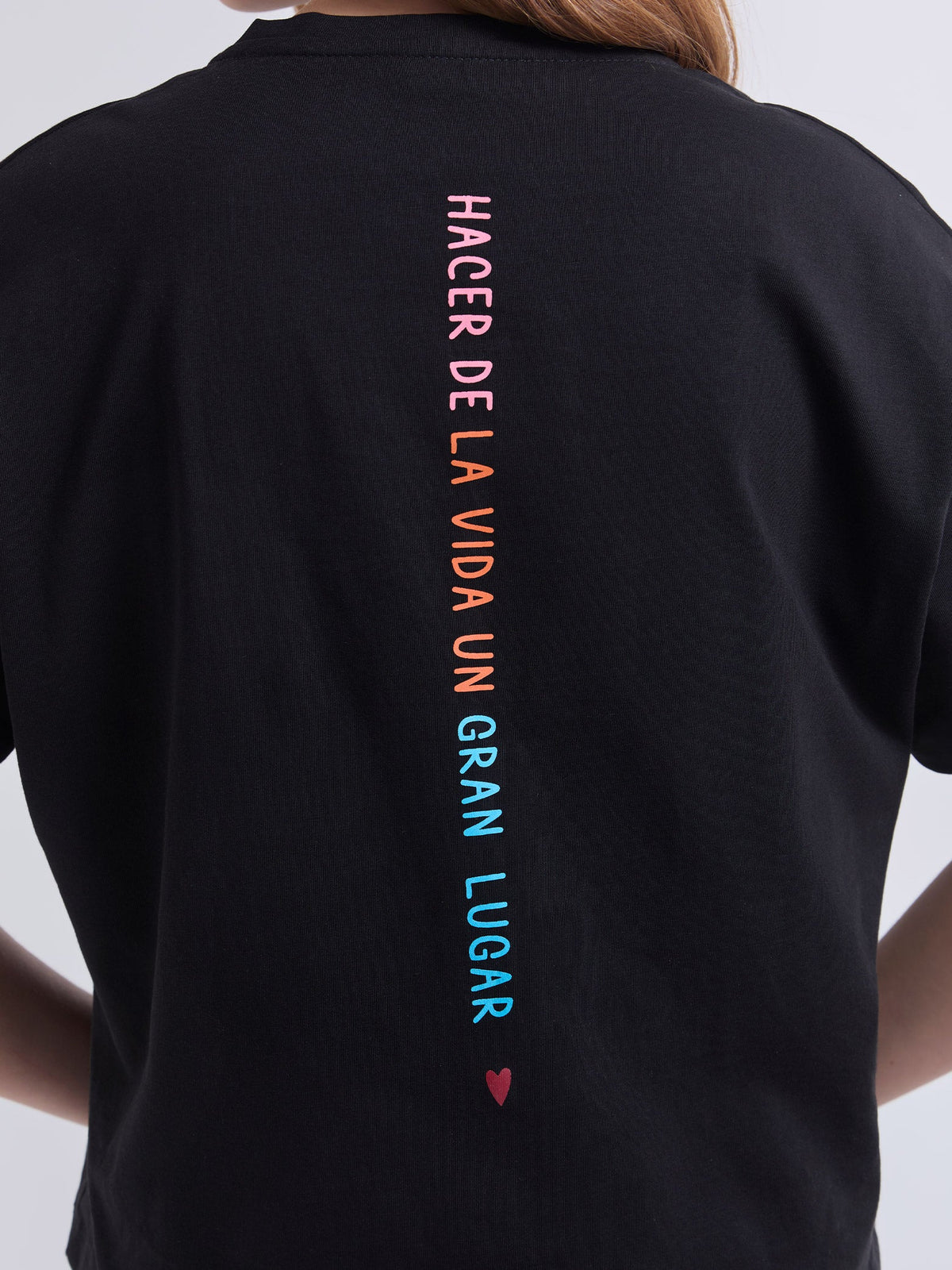 T-shirt Un gran lugar - Black