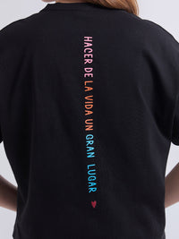 T-shirt Un gran lugar - Black