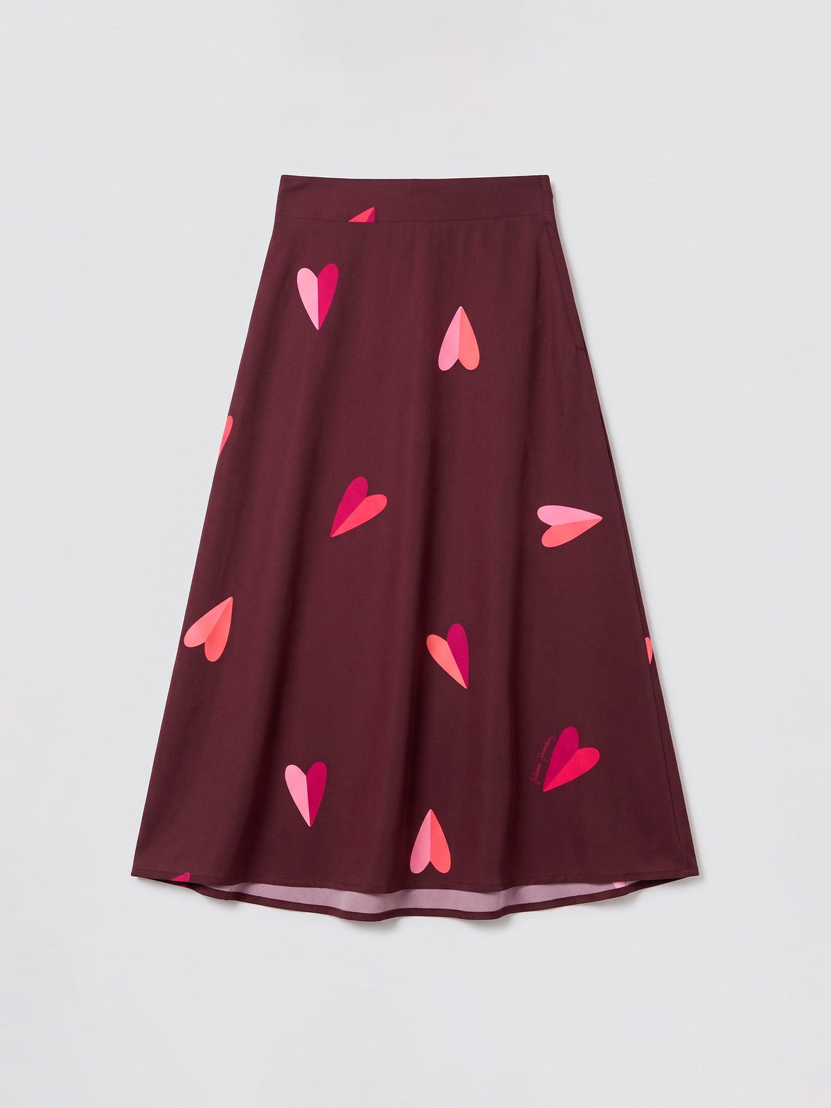 Skirts Two Hearts - Burgundy