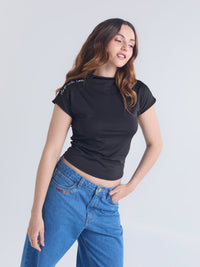Top With love - Black