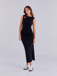 Dresses One heart - Black