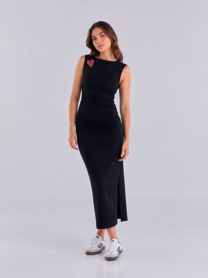 Dresses One heart - Black
