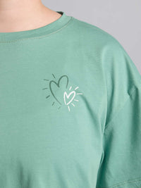 T-shirt Love - Green