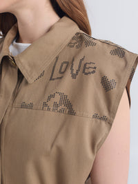 Vests Love - Caqui