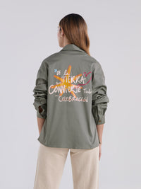 Overshirts Vivir celebrando - Green