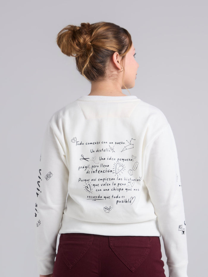 Jumper Sin limites - Ivory