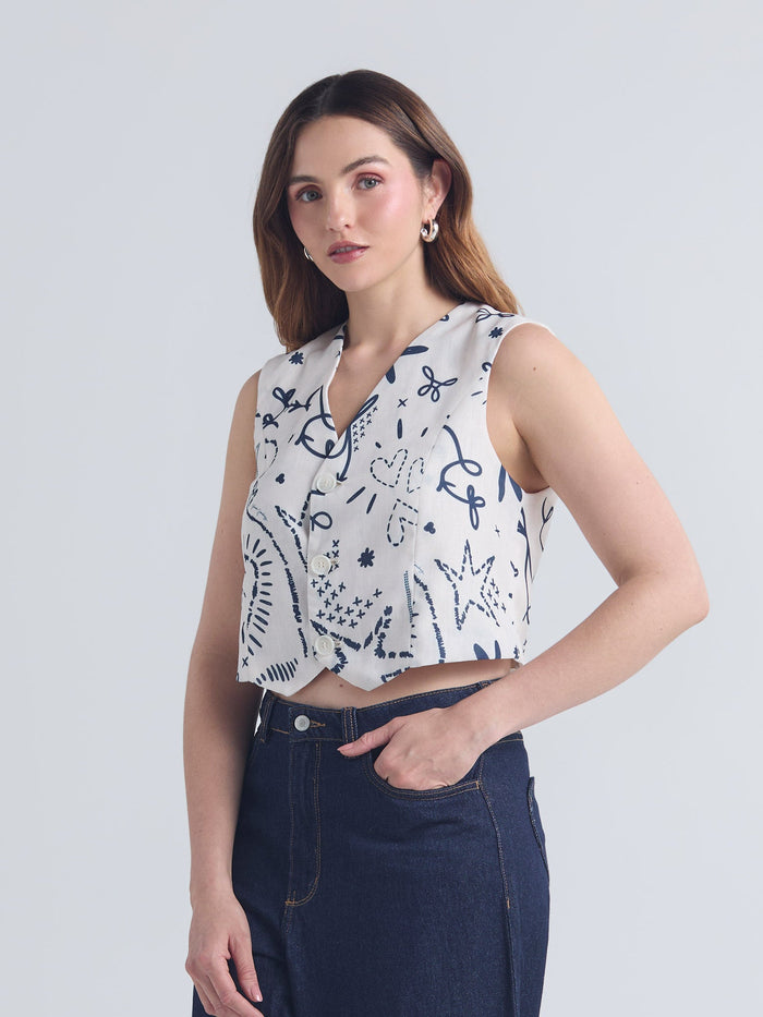 Vests Lazos - Ivory