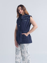 Vests Love - Navy