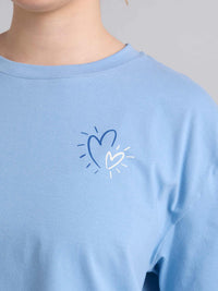 T-shirt Love - Blue