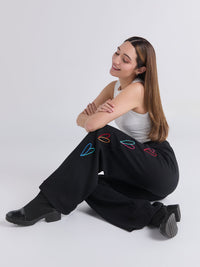Pants Mi color - Black
