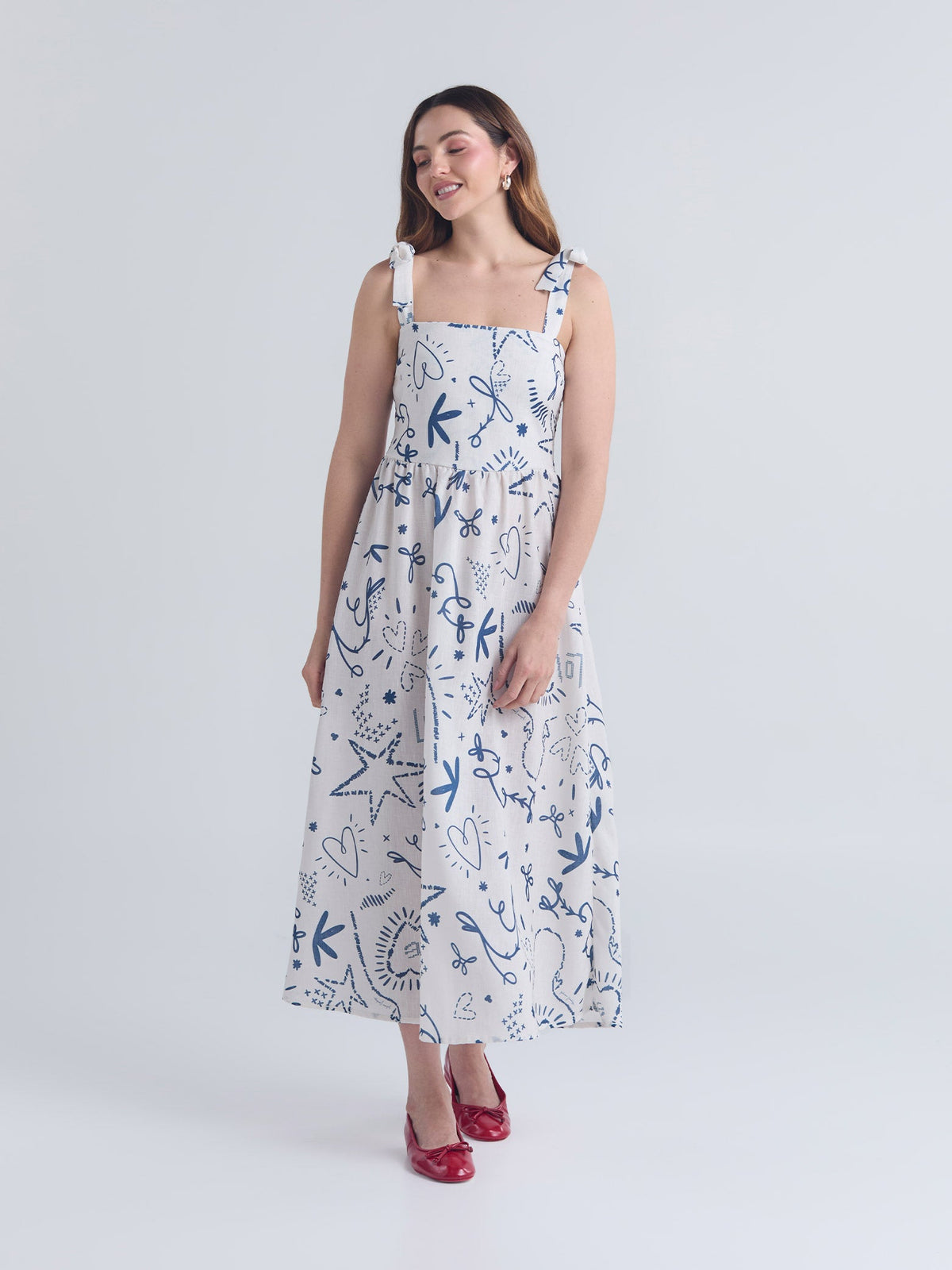Dresses Puntada de cruz - Ivory