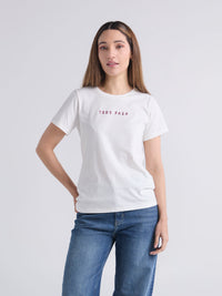 T-shirt Todo pasa - Ivory