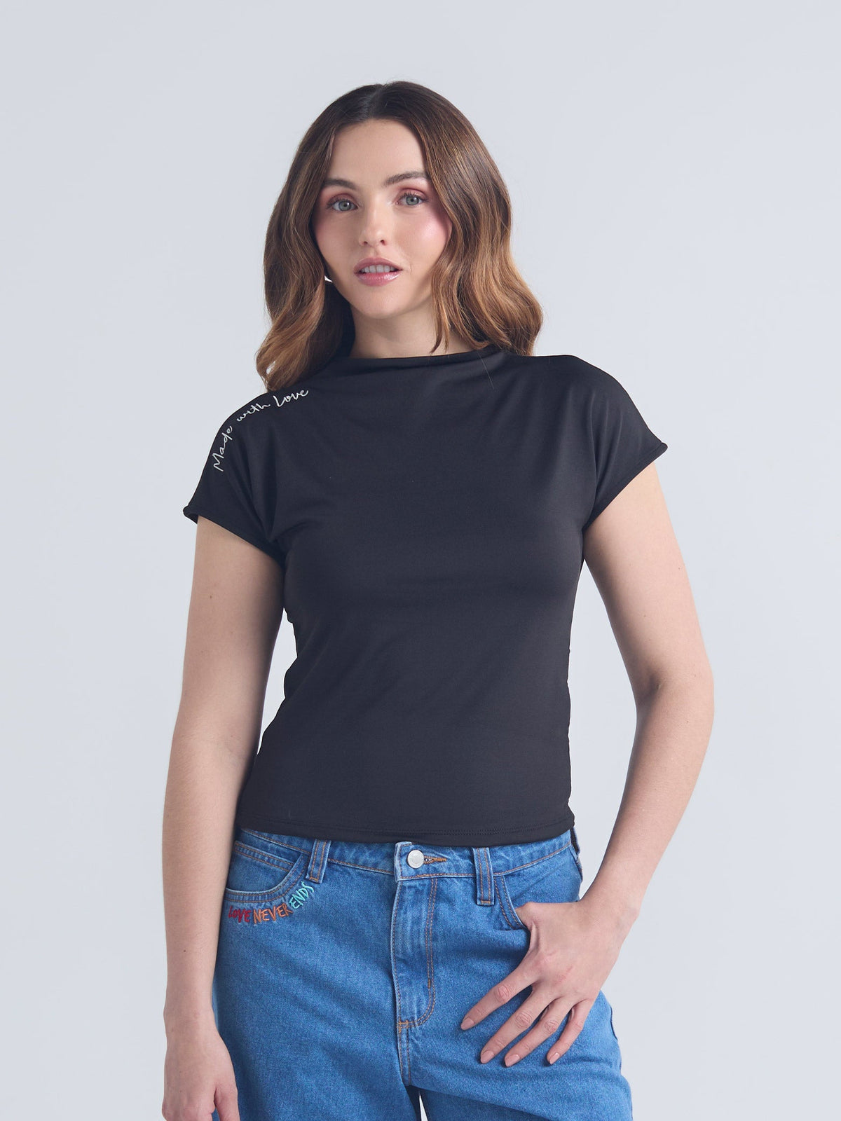 Top With love - Black