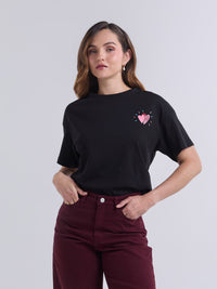 T-shirt Un gran lugar - Black