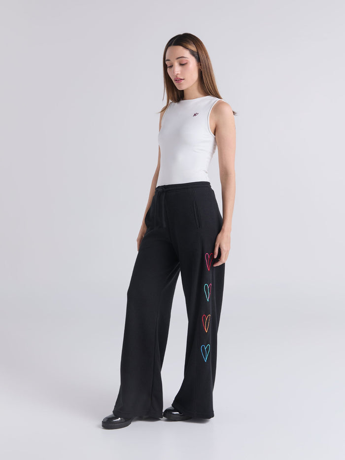 Pants Mi color - Black