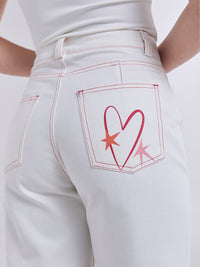 Pants Feel good - Ivory