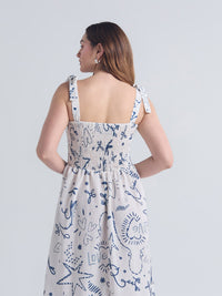 Dresses Puntada de cruz - Ivory