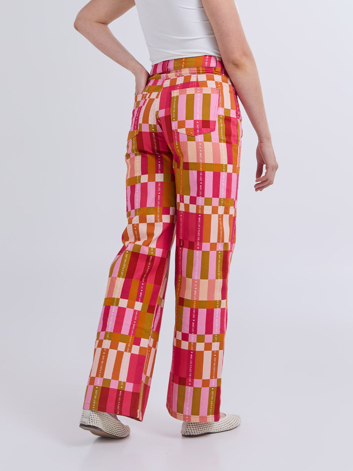 Pants Love place - Pink