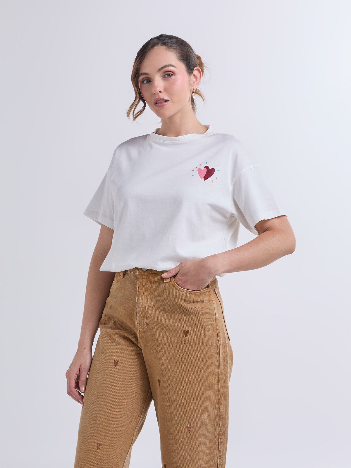 T-shirts Un gran lugar - Ivory