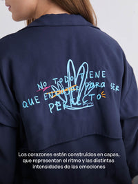 Jacket Para ser - Blue