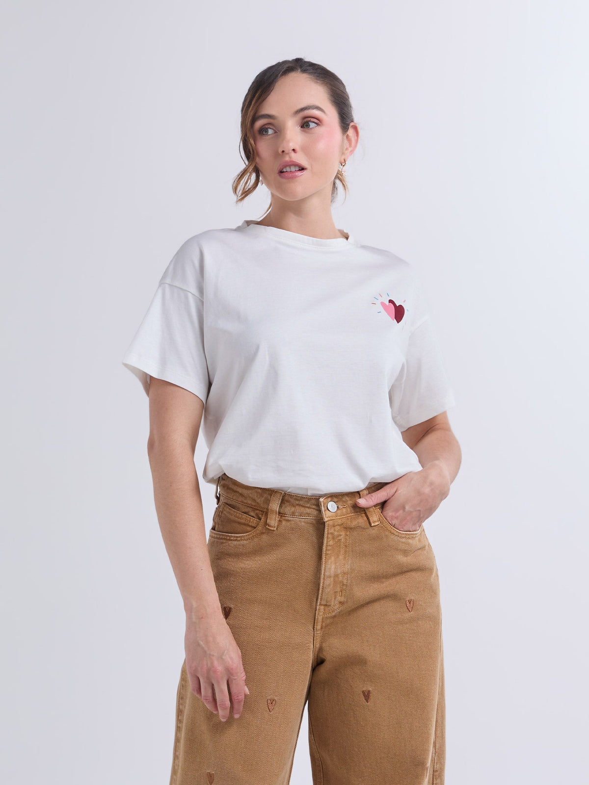 T-shirts Un gran lugar - Ivory