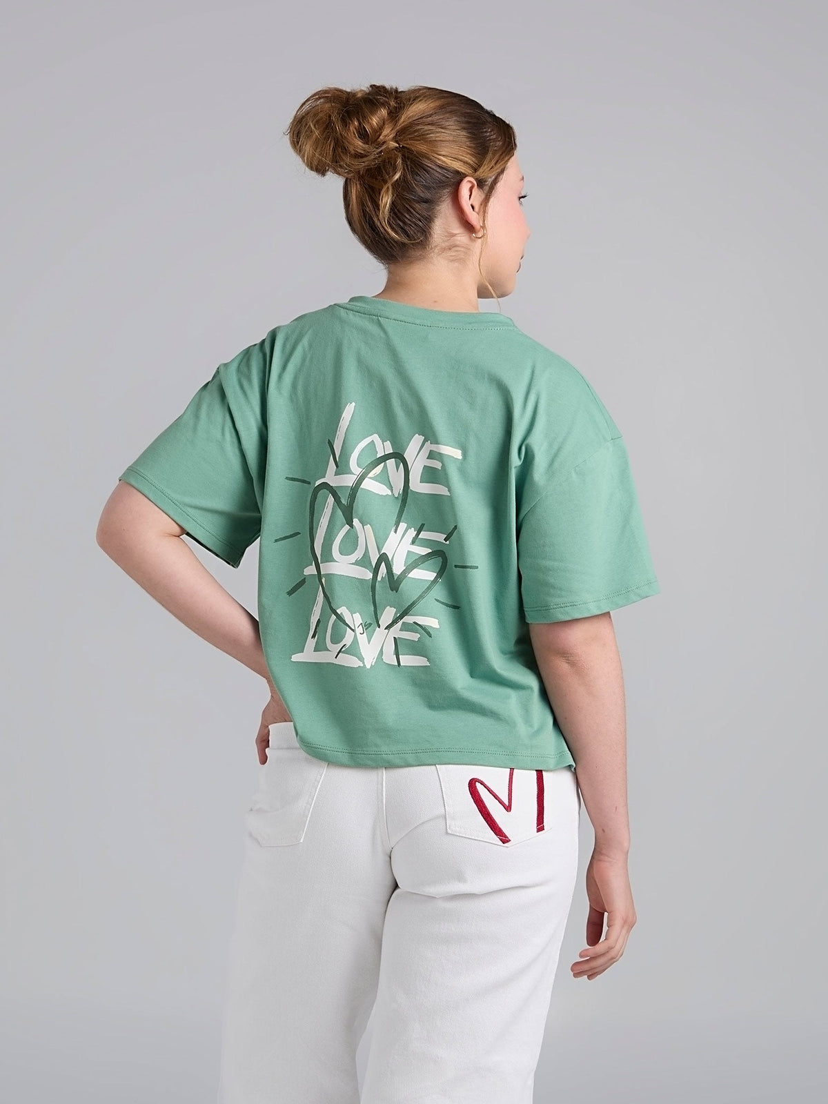 T-shirt Love - Green