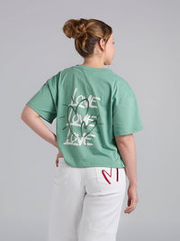 T-shirt Love - Green
