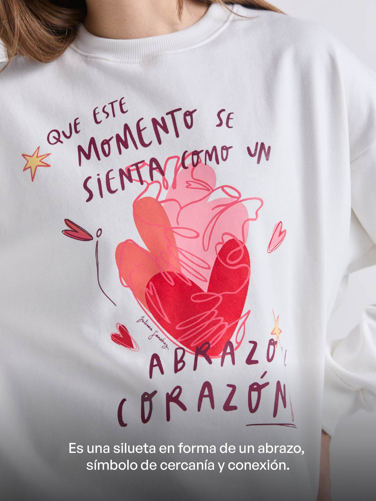 Jumper Abrazo al corazón - Ivory