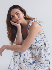 Dresses Puntada de cruz - Ivory