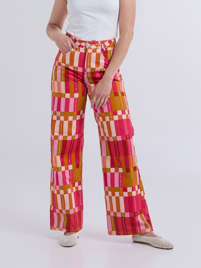 Pants Love place - Pink