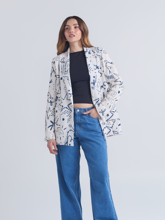 Blazers Lazos - Ivory