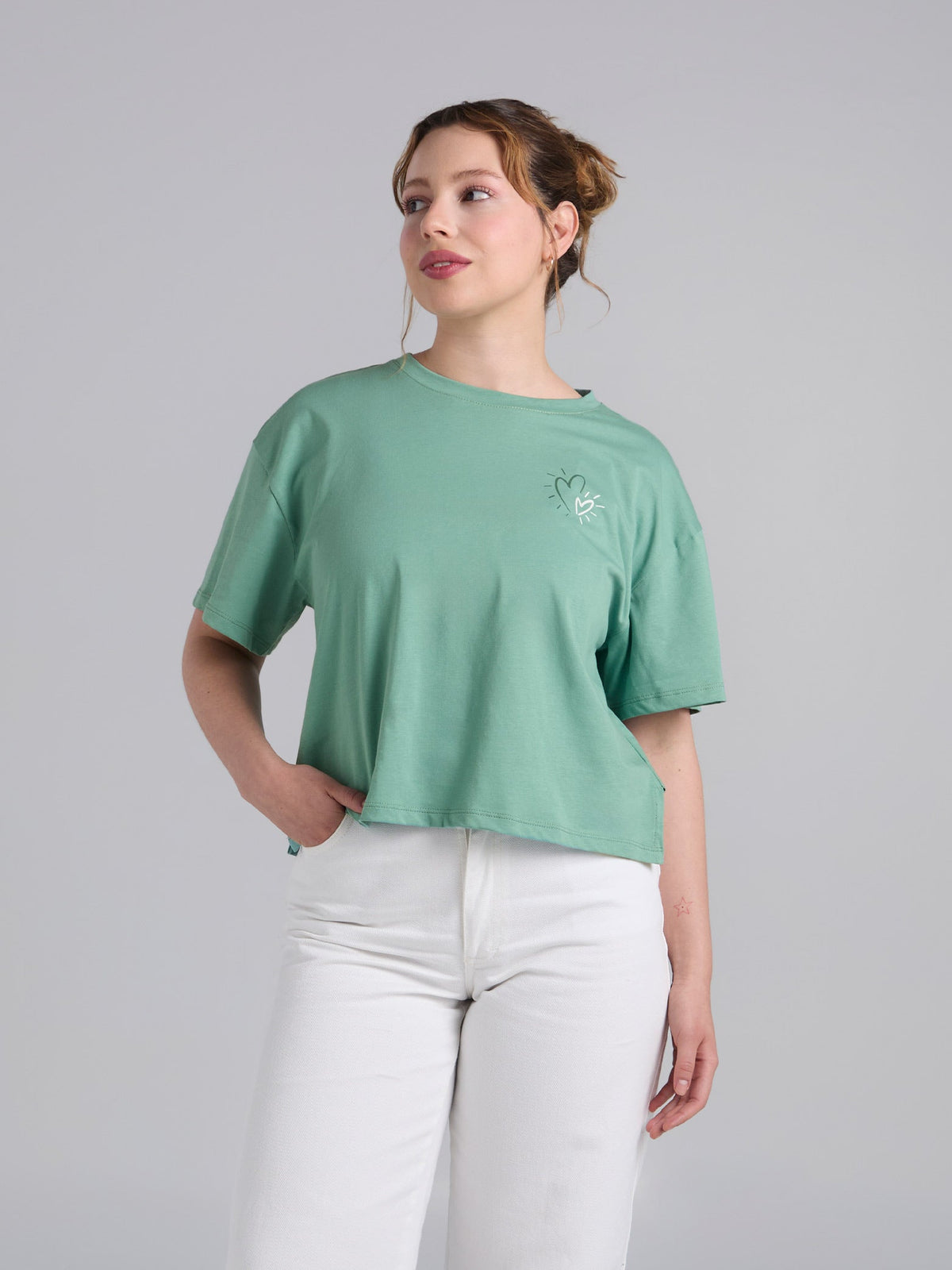 T-shirt Love - Green
